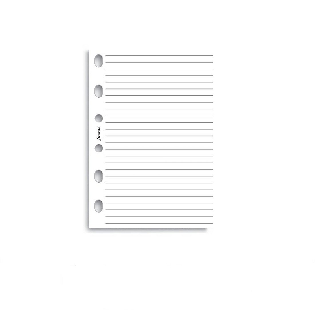Filofax Pocket White Ruled | Appelboom.com