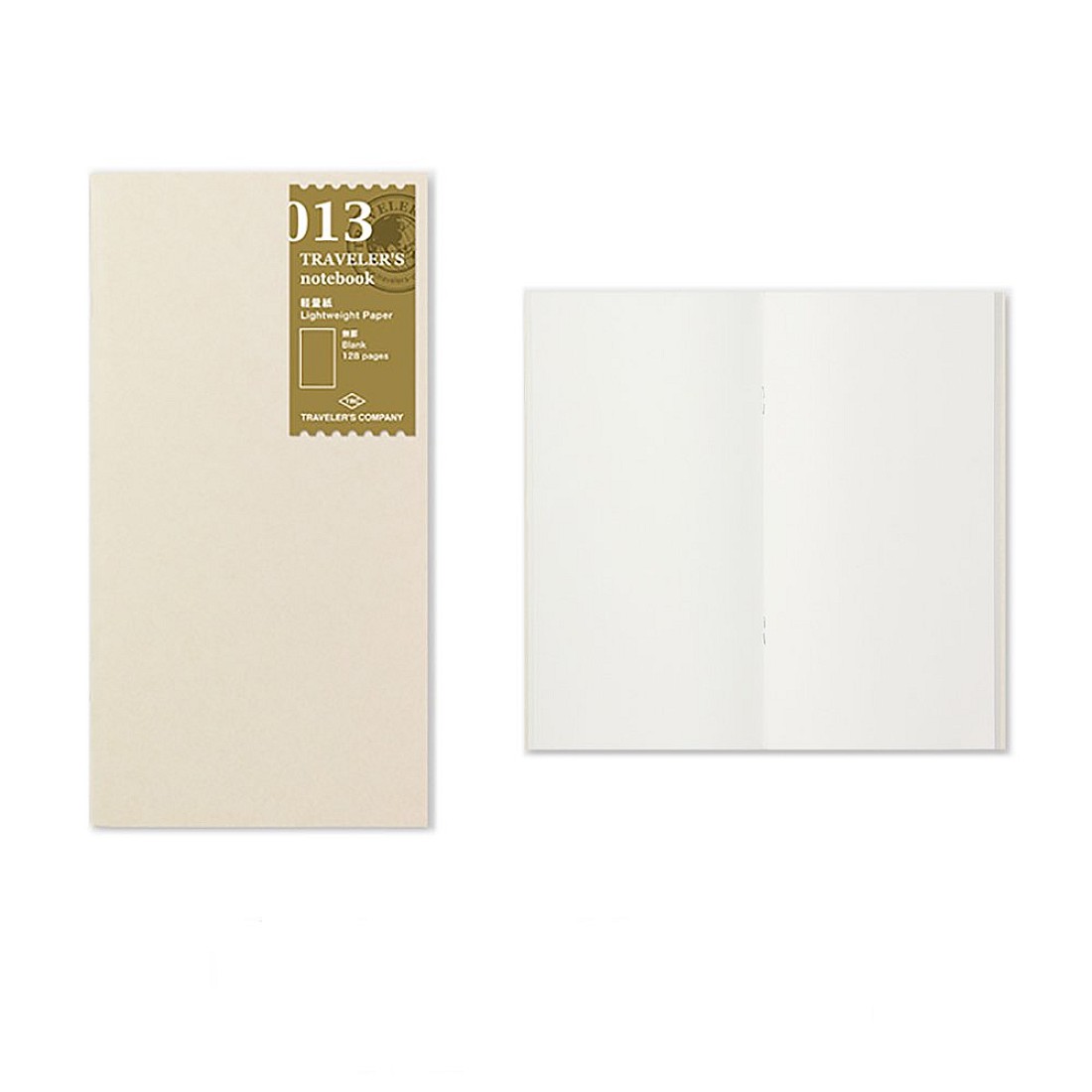 Traveler's Company Refill Regular 013 Light Weight Paper Notebook